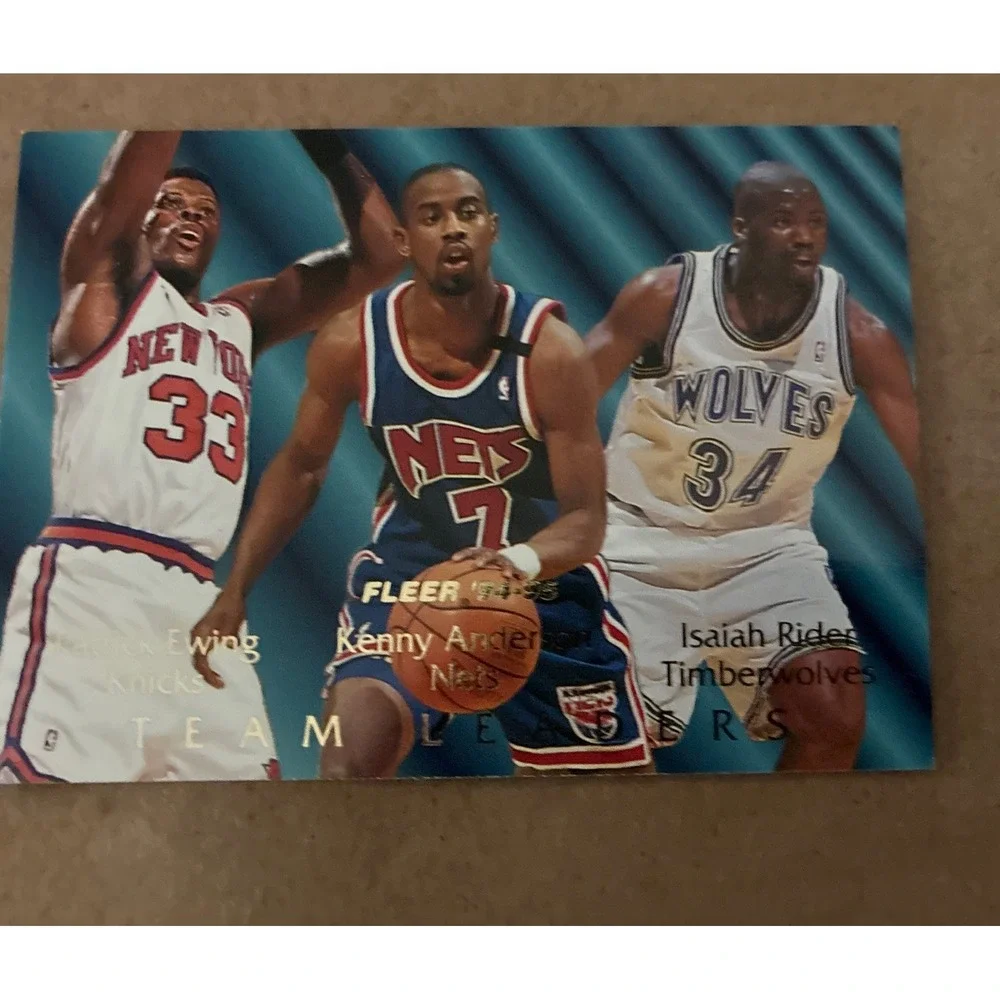 94-95 Fleer Team Leaders Series  Complete Set Of 9 / ONeal, Pippen, Miller‎